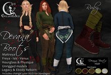 *LE* Devana Boots Ruby
