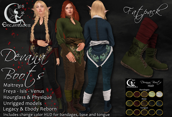 *LE* Devana Boots Fatpack