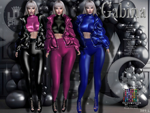❤️ - Gabina Outfit, Puffer Jacket,Top,Leggings,70+ Colors,Plus FX Hud