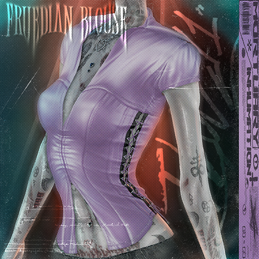 .:INHUMATION:. Fruedian Blouse Lilac