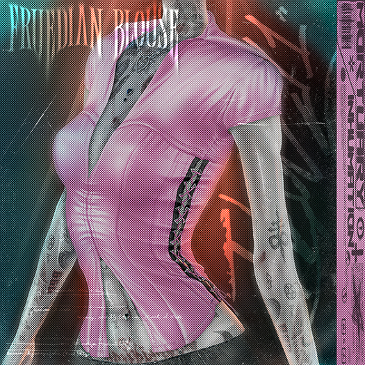 .:INHUMATION:. Fruedian Blouse Pink