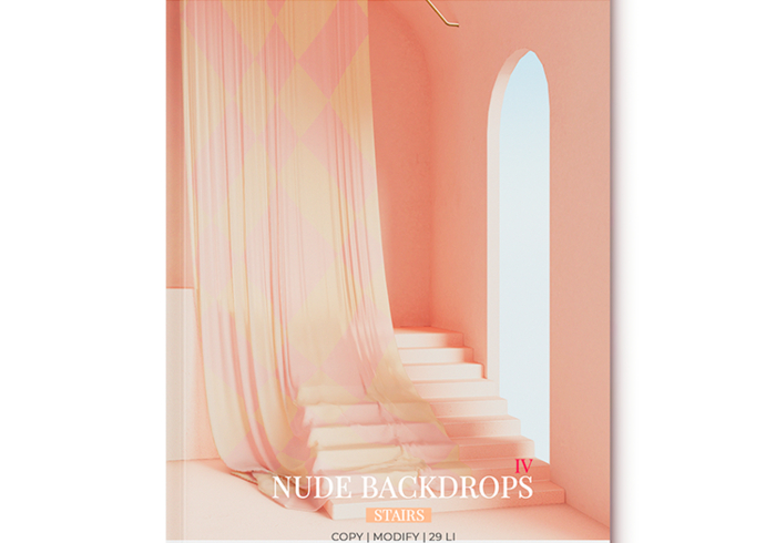 MINIMAL - Nude Backdrop IV Stairs