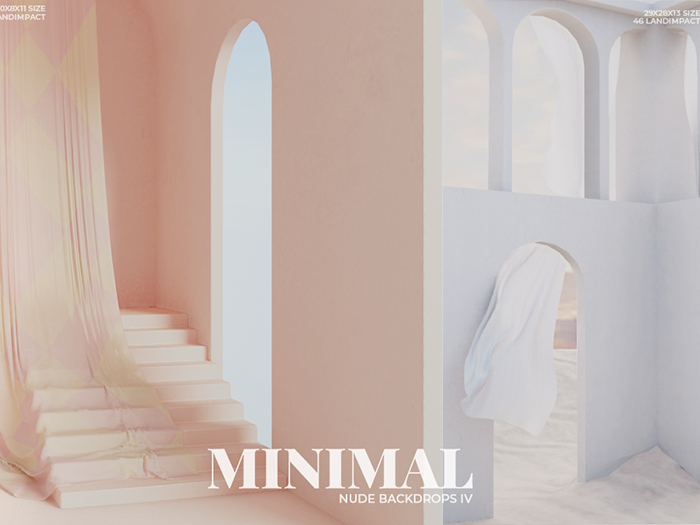 MINIMAL - Nude Backdrop IV FATPACK