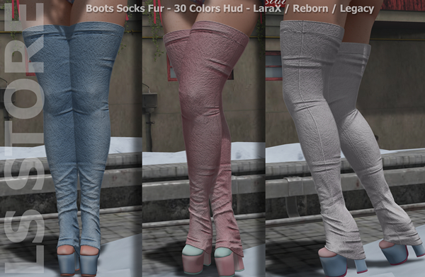  [LS] BOOTS SOCKS FUR