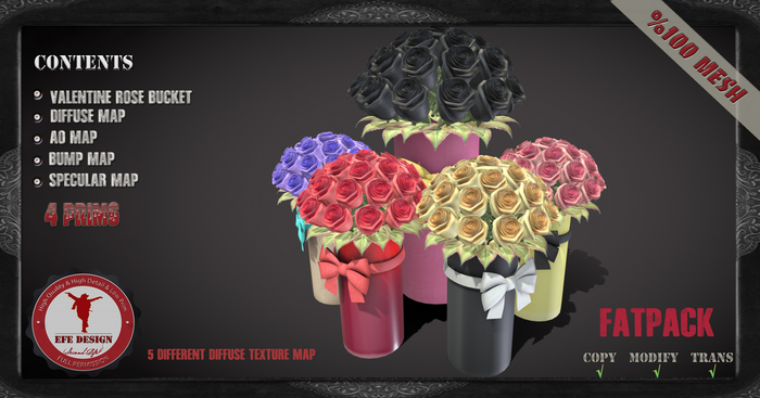 (Efe Design) Valentine Bucket Fatpack Fullperm