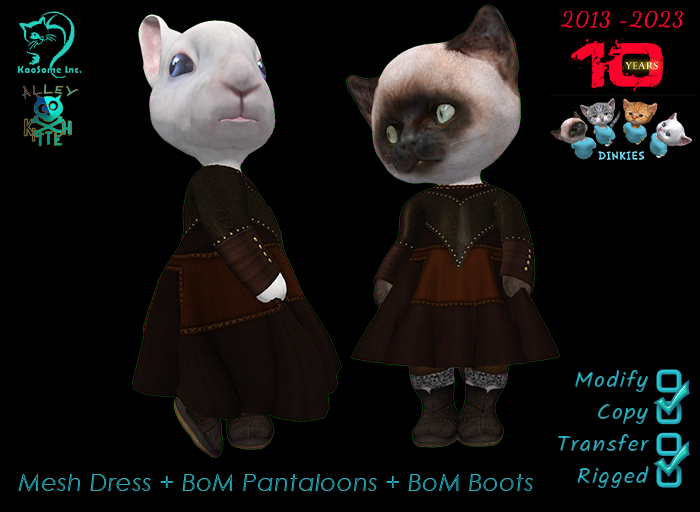 ~AK~The CREW 2~ Fall Dresses - Mechanic