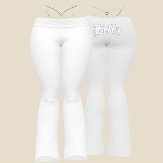 Bella Note - Zuzie Pants white