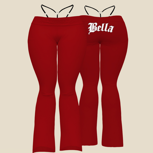 Bella Note - Zuzie Pants red