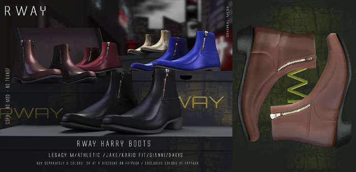 RWAY - Harry Boots Chestnut