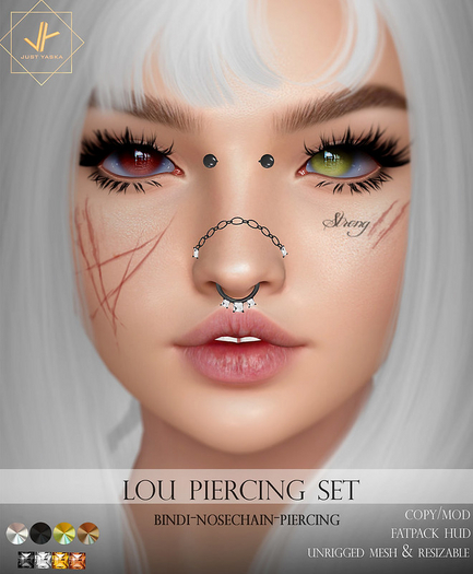 Just Yaska // Lou Piercing Set [Fatpack] 