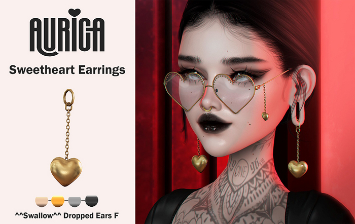 AURICA Sweetheart Earrings /ADD ME/