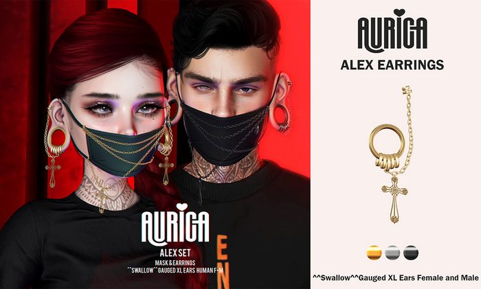 AURICA Alex Earrings /ADD ME/