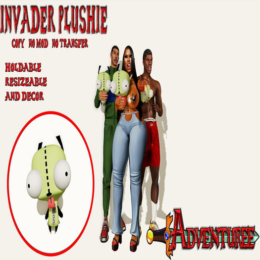 ! [ Adventuree// iNVADER PLUSHIE ]