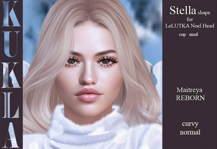 [KUKLA] Stella shape for LeLUTKA Noel Head