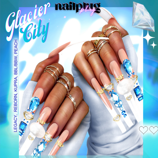 NAILPLUG - Glacier City Set