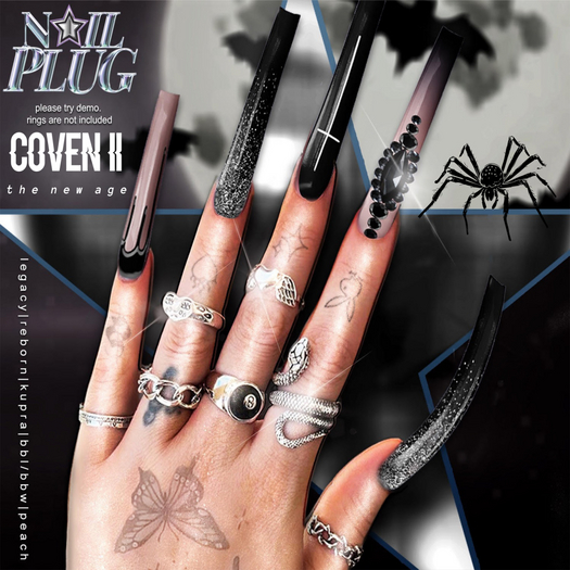 NAILPLUG - Coven II Set 