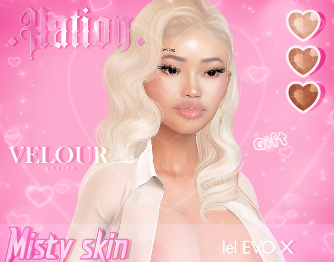 .HATION. Misty Skin ROSEKISS - EVO X