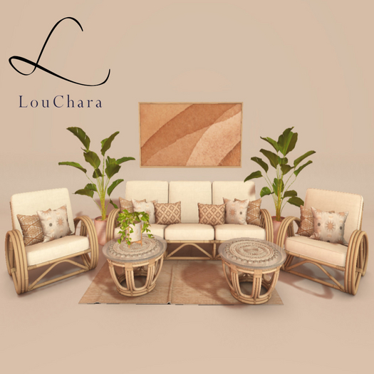 LouChara Fitzgerald Living Room  