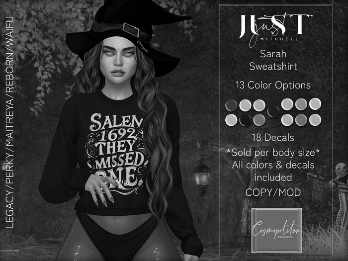 Just Mitchell - Sarah Sweatshirt DEMO
