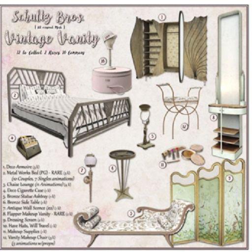 [Schultz Bros.] 02. Metal Works Bed (PG) - RARE