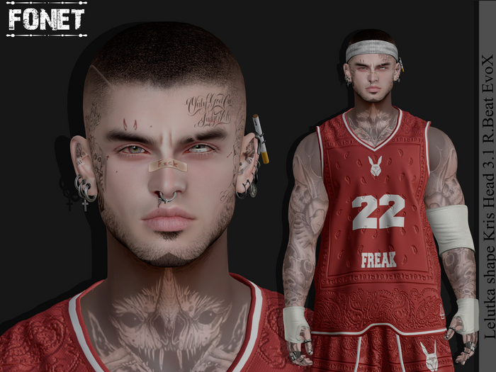 Lelutka shape Kris Head 3.1 R.Beat EvoX