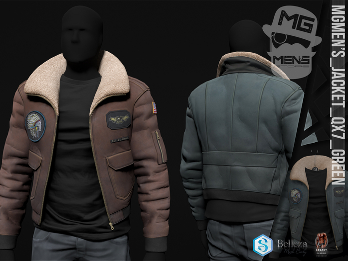 MGmen's_Jacket_QX7_Green