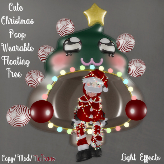 * Christmas Floating Tree Poop *