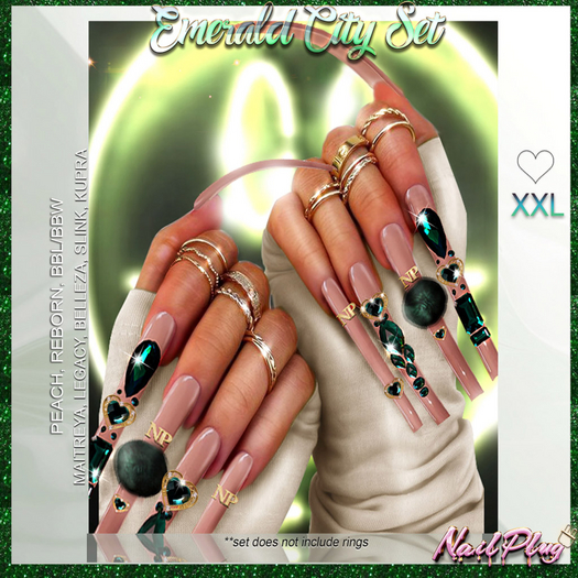 NAILPLUG:: Emerald City Set