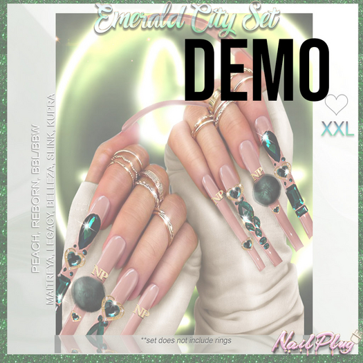 NAILPLUG:: Emerald City Set DEMO