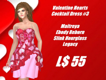 Valentine Hearts #3-Cocktail Dress