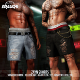 [ ERAUQS ] - Zayn Shorts - Fatpack