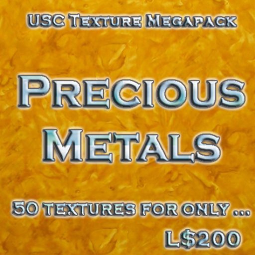 USC TEXTURE MEGAPACK - Precious Metals