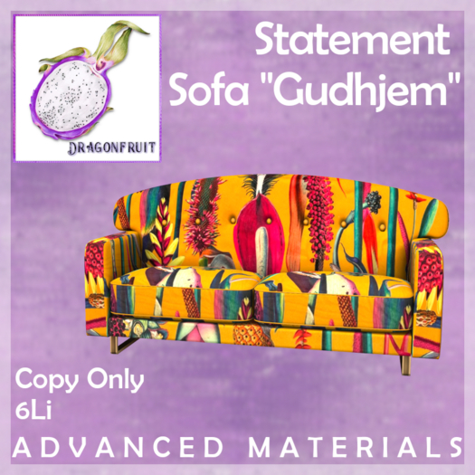 DRAGONFRUIT -  Statement Sofa  Gudjhem