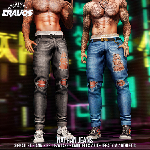 [ ERAUQS ] - Nathan Jeans - Fatpack