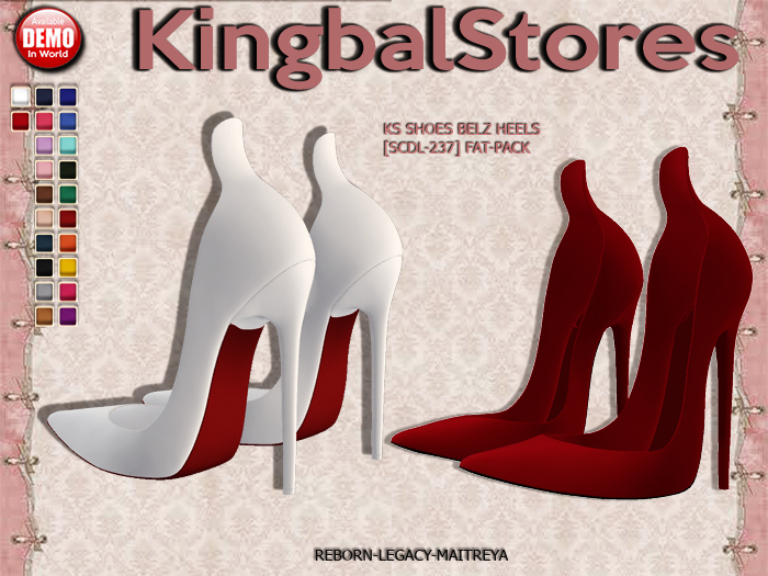 420 KS SHOES BELZ HEELS [SCDL-237] FAT-PACK