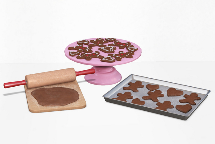 Gingerbread Cookie Set (Dispenses Cookies)