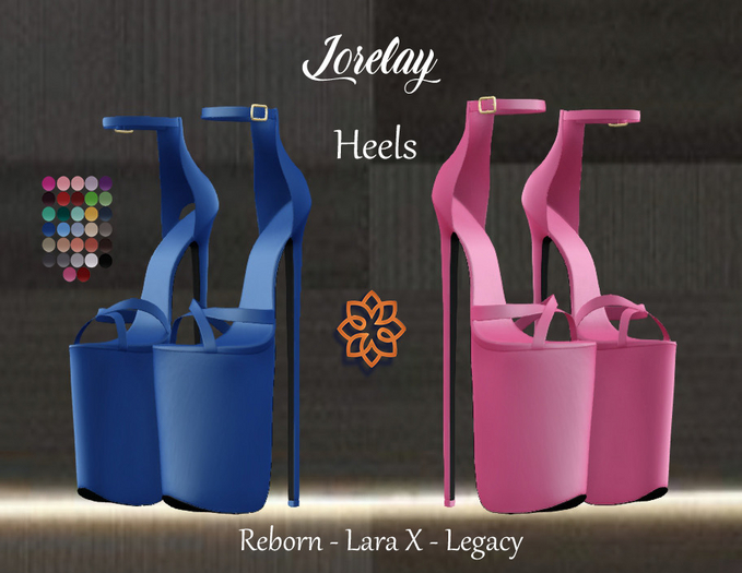 :: FOR YOU:: LORELAY HEELS FTP