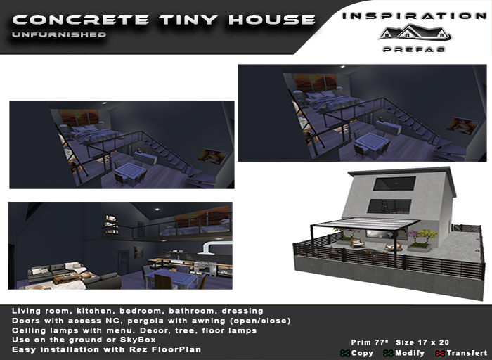 Concrete Tiny House