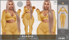 Dark Angel : Alaska Set - Yellow [Legacy + Perky - Lara X - Reborn + Waifu]