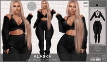 Dark Angel : Alaska Set - Black [Legacy + Perky - Lara X - Reborn + Waifu]