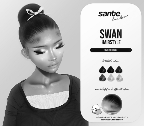 Sante - 'Swan' Hairstyle Demo