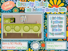[byMela]~ADD~Groovy Baby Butt Polishing Changing Table