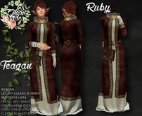 *LE* Teagan Ruby - Medieval long robes