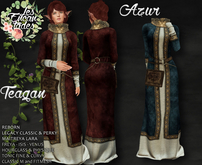 *LE* Teagan Azur - Medieval long robes