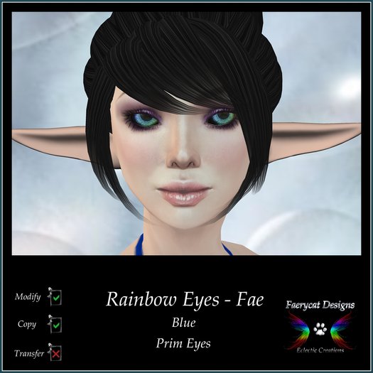 *FCD* Rainbow Blue - Fae Eyes