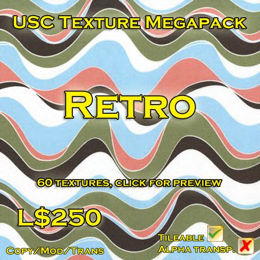 USC TEXTURE MEGAPACK - Retro