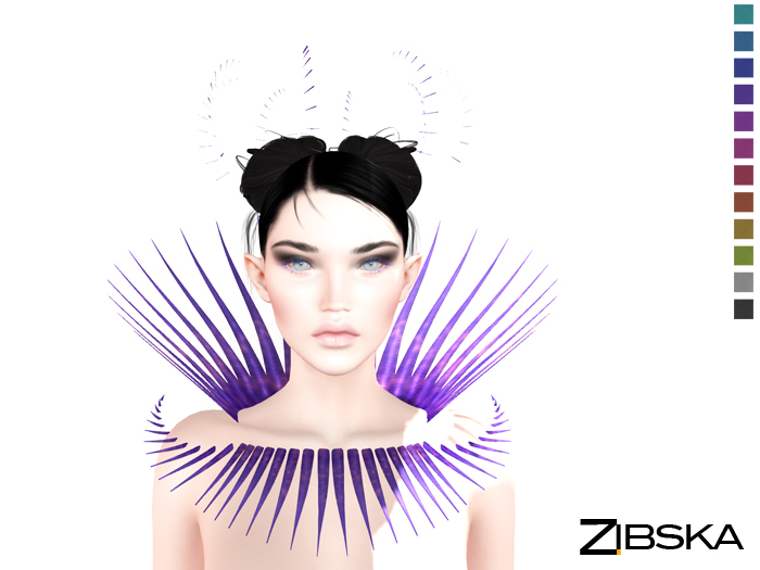 Zibska [Archive] ~ Merritt color change collar and chestpiece