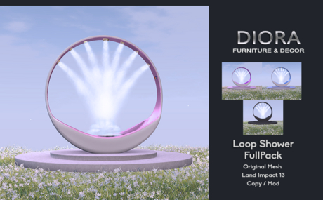 Second Life Marketplace - DIORA Loop Shower FullPack [A]