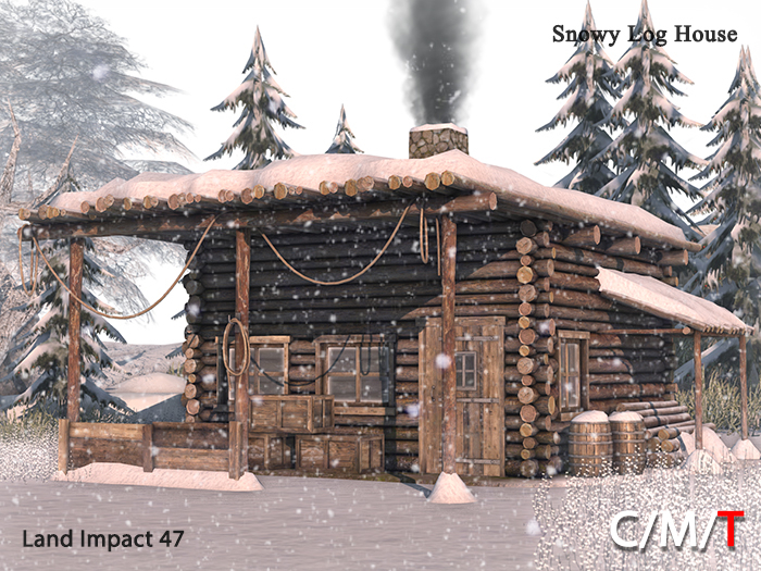 "Killer's" Snowy Log House