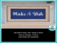 DB FROSTY WALL ART~ MAKE A WISH add me